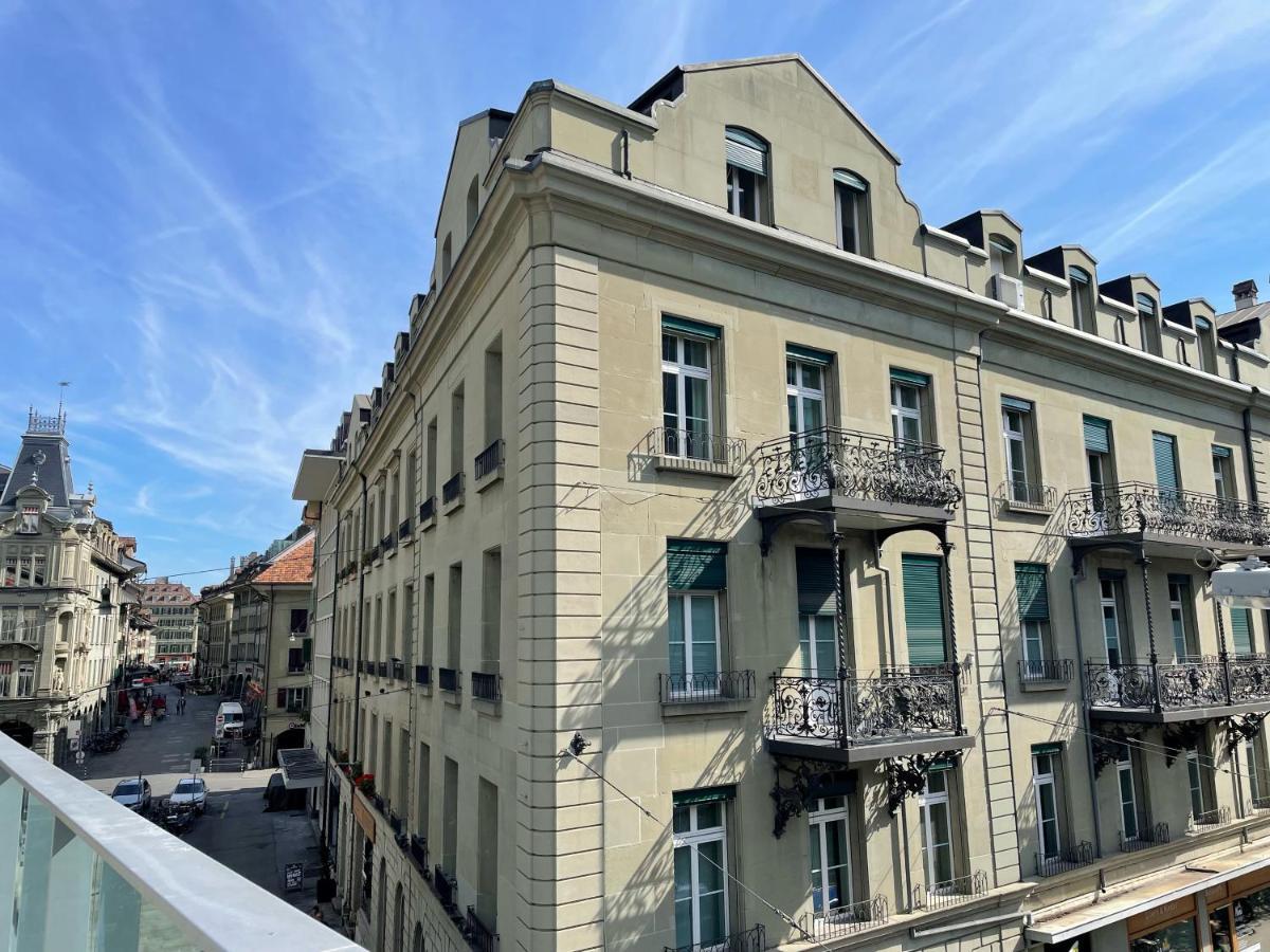 Moderne Altbauwohnung Im Zentrum Von Bern Mit Wellness Exterior foto